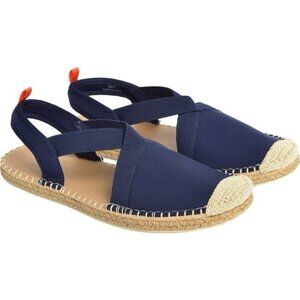 Sea Star Beachwear Seafarer Slingback Water Shoes Denim Size 9 Dark Navy
